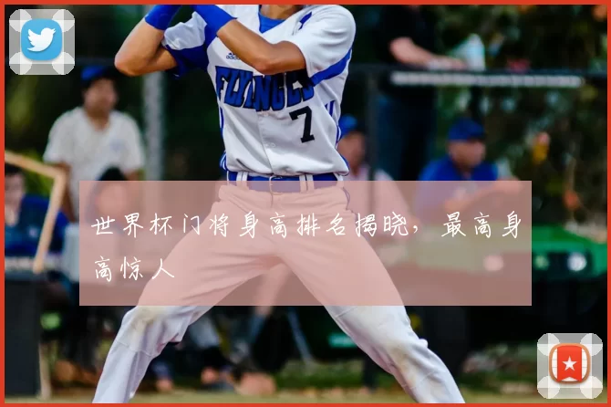 世界杯门将身高排名揭晓,最高身高惊人