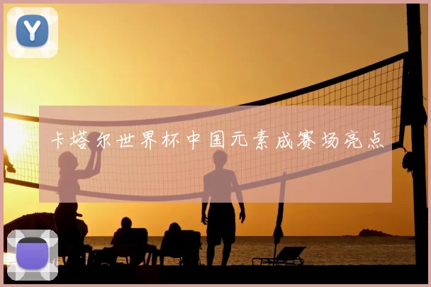 卡塔尔世界杯中国元素成赛场亮点