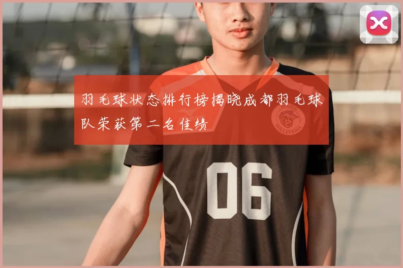 羽毛球状态排行榜揭晓成都羽毛球队荣获第二名佳绩