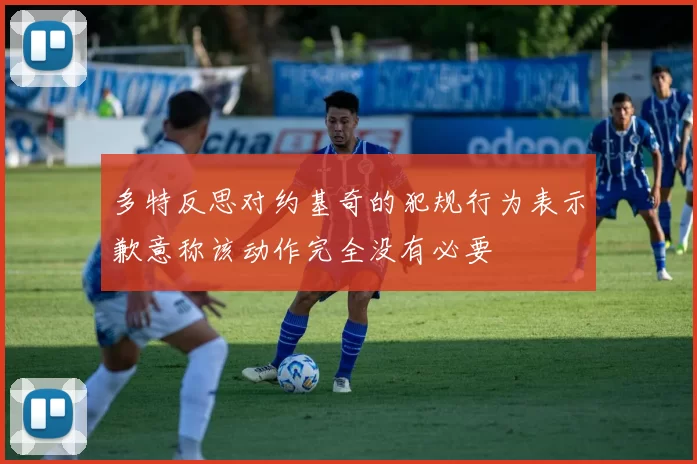 多特反思对约基奇的犯规行为表示歉意称该动作完全没有必要