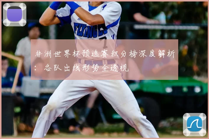 非洲世界杯预选赛积分榜深度解析:各队出线形势全透视