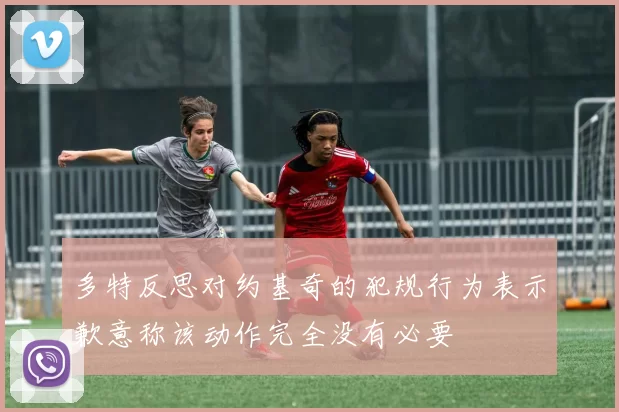 多特反思对约基奇的犯规行为表示歉意称该动作完全没有必要