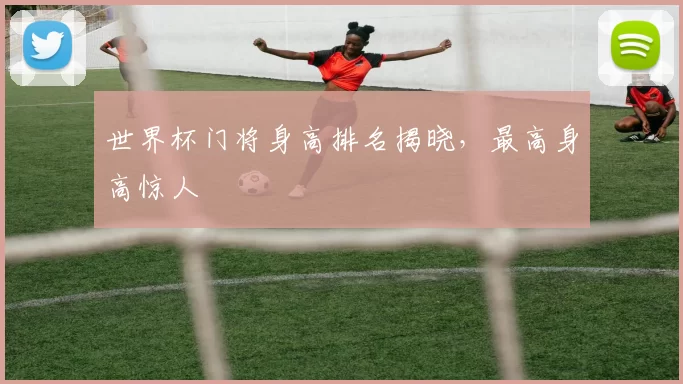 世界杯门将身高排名揭晓,最高身高惊人